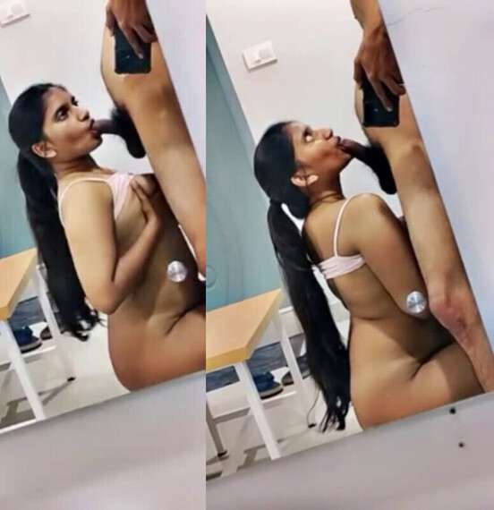 Amateur horny college girl xvideo online sucking bf cock in calssroom