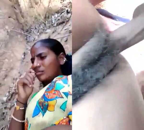 Amateur village sexy desi aunty porn videos hairy pussy fucked bf outdoor