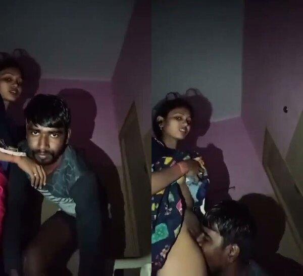 Desi village amateur sexy lover couple mms hd video romance sex