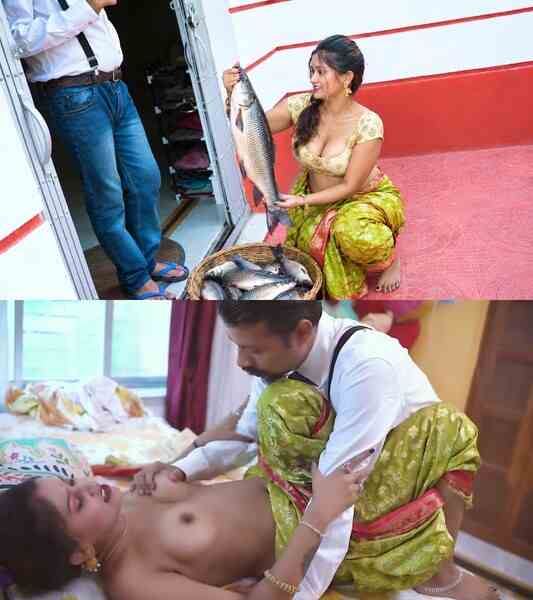Machali Bechne wali hot sexy bhabi ko bula ke chod diya HD